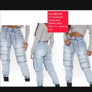 Fashion nova jeans size 11/13